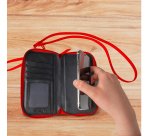 Celly Venere custodia per cellulare 16,5 cm (6.5") Custodia a borsellino Rosso