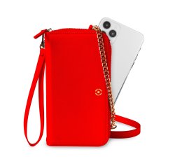 Celly Venere custodia per cellulare 16,5 cm (6.5") Custodia a borsellino Rosso