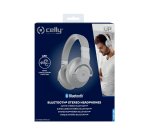 Celly ULTRABEAT ANC Auricolare Con cavo e senza cavo A Padiglione Musica e Chiamate Bluetooth Argento