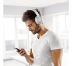 Celly ULTRABEAT ANC Auricolare Con cavo e senza cavo A Padiglione Musica e Chiamate Bluetooth Argento