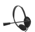 Nilox NXAU0000002 cuffia e auricolare Cablato A Padiglione Ufficio USB tipo A Nero