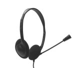Nilox NXAU0000002 cuffia e auricolare Cablato A Padiglione Ufficio USB tipo A Nero