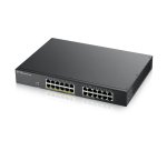 Zyxel GS1900-24EP Géré L2 Gigabit Ethernet (10/100/1000) Connexion Ethernet, supportant l'alimentation via ce port (PoE) Noir