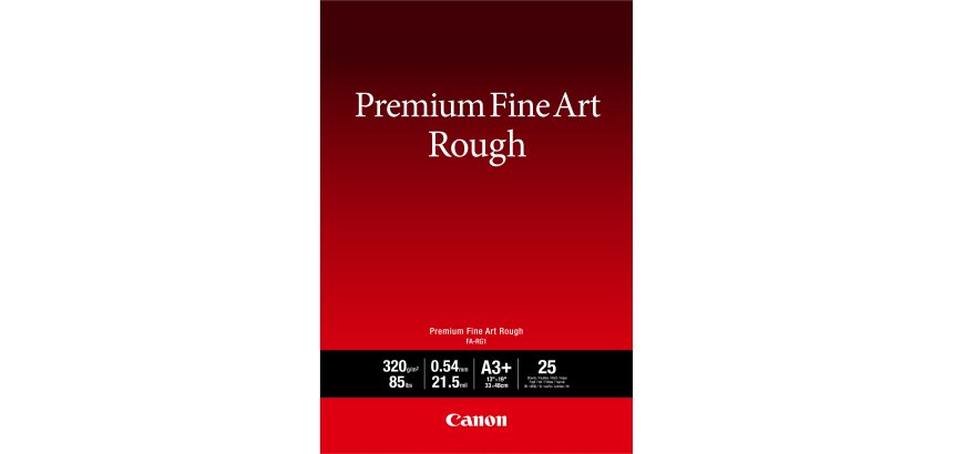 Canon Papier A3+ beaux-arts texturé Premium FA-RG1, 25 feuilles