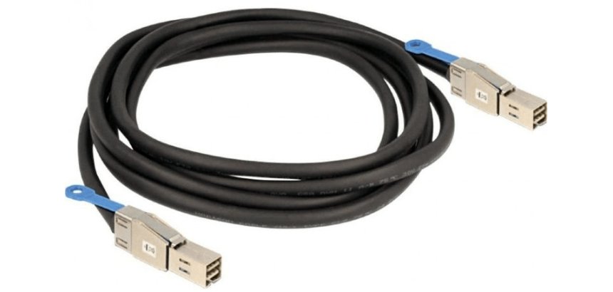Lenovo 00YL847 câble Serial Attached SCSI (SAS) 0,5 m 12 Gbit/s Noir