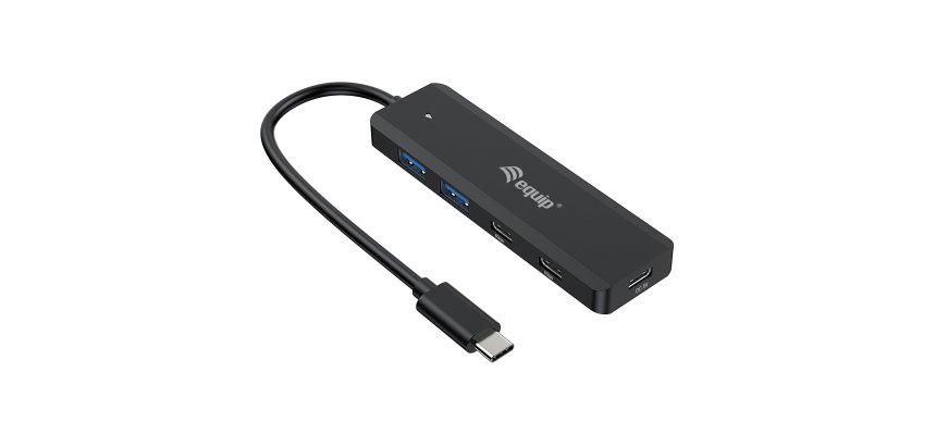 Equip USB-C 4-Port USB 3.2 Gen 1 Hub, USB-C x 2, USB-A x 2