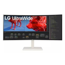 LG 38WR85QC-W écran plat de PC 96,5 cm (38") 3840 x 1600 pixels UltraWide Quad HD LCD Blanc