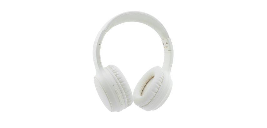 CoolBox AURICULARES BLUETOOTH 5.3 AIR40 CANCELACION RUIDO ANC BEIGE DIADEMA PLEGABLES