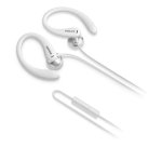 Philips TAA1105WT/00 headphones/headset Wired Ear-hook, In-ear Sports White