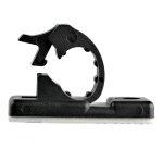 StarTech.com 100 Pinces Attache Câbles Adhésives Noir, Organiseur Câbles Réseau/Ethernet/Bureau/Ordinateur, Range Câbles Bureau Autocollant, Pince Nylon Autocollante Ignifugée UL/94V-2