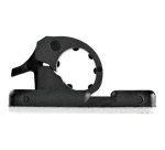 StarTech.com 100 Pinces Attache Câbles Adhésives Noir, Organiseur Câbles Réseau/Ethernet/Bureau/Ordinateur, Range Câbles Bureau Autocollant, Pince Nylon Autocollante Ignifugée UL/94V-2