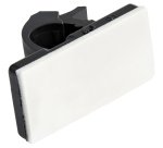 StarTech.com 100 Pinces Attache Câbles Adhésives Noir, Organiseur Câbles Réseau/Ethernet/Bureau/Ordinateur, Range Câbles Bureau Autocollant, Pince Nylon Autocollante Ignifugée UL/94V-2