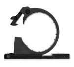 StarTech.com 100 Pinces Attache Câbles Adhésives Noir, Organiseur Câbles Réseau/Ethernet/Bureau/Ordinateur, Range Câbles Bureau Autocollant, Pince Nylon Autocollante Ignifugée UL/94V-2