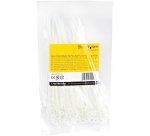 StarTech.com Bridas sujetacables de 15cm con perforación de montaje - 3 mm de ancho, para grupo de cables de 40 mm, soportan 18 kg de tensión, de Nylon 66, UL, paquete de 100