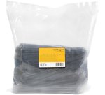StarTech.com 10"(25cm) Cable Ties - 1/8"(4mm) wide, 2-5/8"(68mm) Bundle Diameter, 50lb(22kg) Tensile Strength, Nylon Self Locking Zip Ties w/Curved Tip, 94V-2/UL Listed, 1000 Pack - Black
