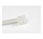 StarTech.com Colliers de Serrage 10 cm Blancs - Largeur 2 mm - Diam. faisceau 22 mm - Résistance traction 8 kg - Fermeture glissière autobloquante nylon avec pointe incurvée - 94V-2/UL -100 pcs