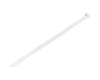 StarTech.com Colliers de Serrage Réutilisables 25 cm Blancs - Largeur 7 mm - Diam. faisceau 65 mm - Résistance traction 22 kg - Colson nylon détachable - Intérieur/extérieur - Homologués 94V-2/UL - 100 pcs
