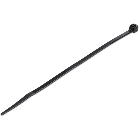 StarTech.com Paquete de 1000 Bridas de Cable Autoblocantes de Nailon de 15cm - Sujetacables - Ancho 3,6mm - Diámetro de Haz 39mm - Resistencia a Tracción 18kg - Punta Curva - Negro - Listado UL - TAA