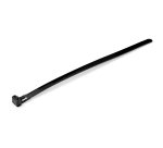 StarTech.com Colliers de Serrage Réutilisables 20 cm Noirs - Largeur 7 mm - Diam. faisceau 50 mm - Résistance traction 22 kg - Colson nylon détachable - Intérieur/extérieur - Homologués 94V-2/UL - 100 pcs