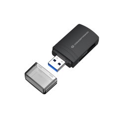 Conceptronic BIAN06B SD TF/MicroSD 4.0 Card Reader, UHS-II, USB 3.0, 5Gbps
