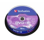 Verbatim DataLifePlus - DVD+R x 10 - 4.7 GB - storage media