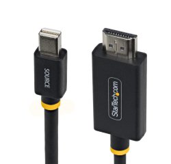 StarTech.com 1M-MDP-HDMI2-4K60 câble vidéo et adaptateur Mini DisplayPort HDMI Type A (Standard) Noir