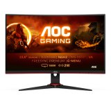 AOC G2 C24G2AE/BK écran plat de PC 59,9 cm (23.6") 1920 x 1080 pixels Full HD LED Noir, Rouge