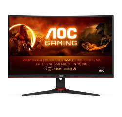 AOC G2 C24G2AE/BK pantalla para PC 59,9 cm (23.6") 1920 x 1080 Pixeles Full HD LED Negro, Rojo