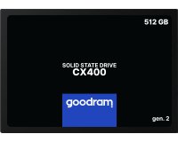 Goodram CX400 gen.2 512 GB 2.5" Serial ATA III 3D TLC NAND