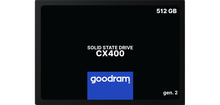 Goodram CX400 gen.2 512 GB 2.5" Serial ATA III 3D TLC NAND