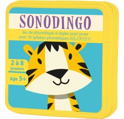Apprendre a lire et a ecrire cocktail games sonodingo cp   au ce1 phonetique et          orthographe 102 cartes 5