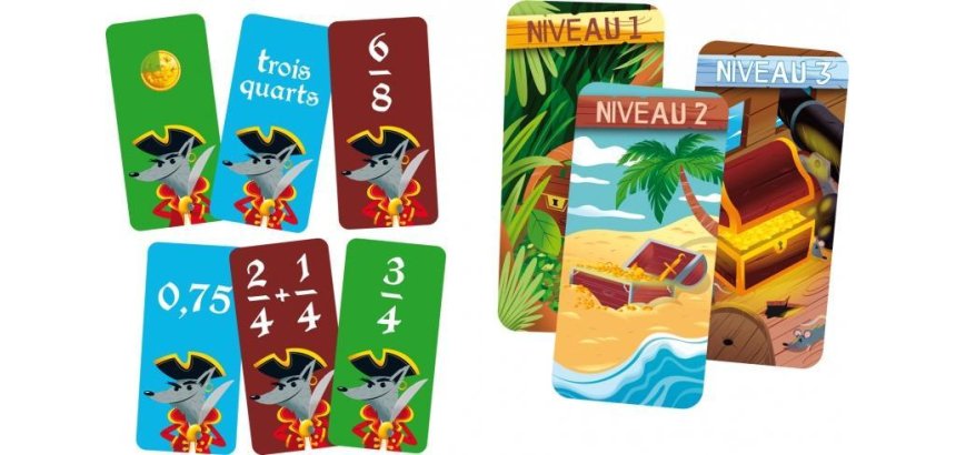 Jeu interdacta fractodingo cm1-cm2 102 cartes