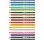 GREENcolors ARTY crayon de couleur - Etui carton de 24 crayons de couleur - Coloris assortis
