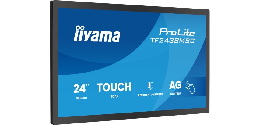 iiyama TF2438MSC-B2 Panneau de commande tactile 60,5 cm (23.8") 1920 x 1080 pixels