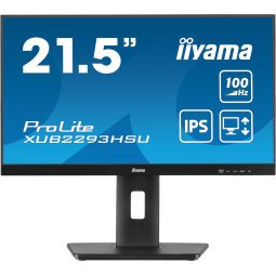 iiyama ProLite XUB2293HSU-B6 écran plat de PC 54,6 cm (21.5") 1920 x 1080 pixels Full HD LED Noir