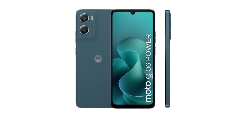 Motorola moto g06 power 17.5 cm (6.88") Dual SIM Android 15 4G USB Type-C 4 GB 256 GB 7000 mAh Blue