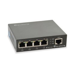 LevelOne GEP-0523 switch di rete Gigabit Ethernet (10/100/1000) Supporto Power over Ethernet (PoE) Nero