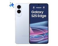 Samsung Galaxy S25 Edge, Smartphone AI, Display 6.7'' QHD+ Dynamic AMOLED 2X, Fotocamera 200MP, RAM 12GB, 512GB, 3.900 mAh, Titanium Icyblue