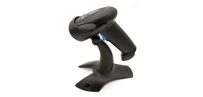 Nilox Lector código de barras 1D/2D USB con soporte incluido