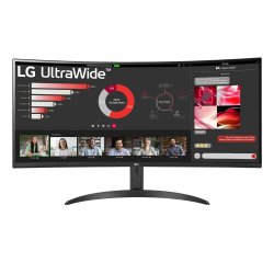 LG 34WR50QK-B pantalla para PC 86,4 cm (34") 3440 x 1440 Pixeles Wide Quad HD Negro