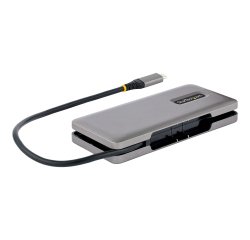 StarTech.com Hub USB C 4 Ports - 4x Ports USB-C, USB 3.1 10Gbps - Hub USB 3.2 Portable avec Power Delivery Pass-Through 100W - Hub USB Type C avec Câble Enveloppant de 32cm - Splitter USB-C