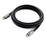 Equip 128359 Cavo USB 3.2 Gen 2 da C a C, M/M, 3,0 m, PD100W , 4K/60Hz, 10Gbps, nero