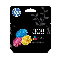 HP 308 Cartouche d’encre authentique Trois couleurs