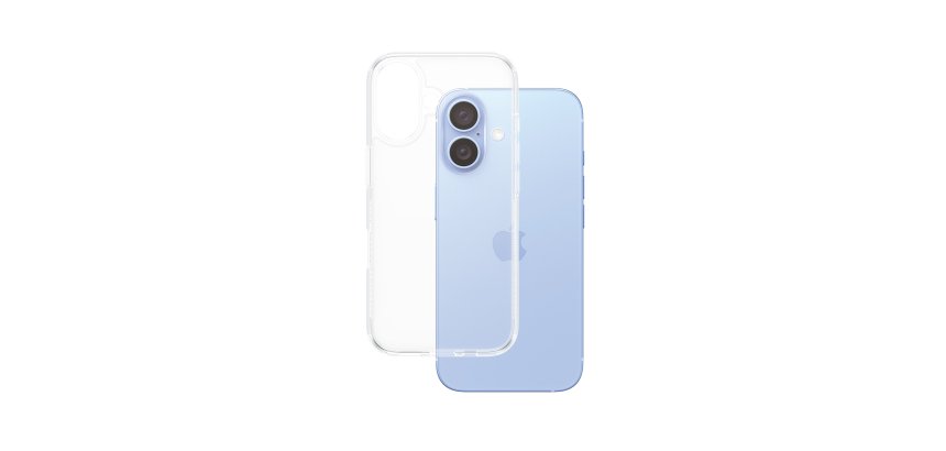 PanzerGlass® HardCase Transparent iPhone 16 Schutzhülle für Mobiltelefone Hülle