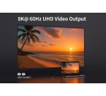 Equip USB 4 C to C Cable, 1.2m, PD240W, 8K/60Hz, 80Gbps, Black