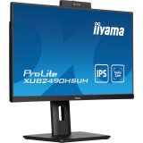 Ecran PC iiyama 24" (68,6 cm) ProLite XUB2490HSUH-B1 avec caméra et micro