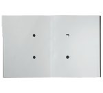 Trieur leitz 6 onglets recycle fermeture elastiques  coloris noir