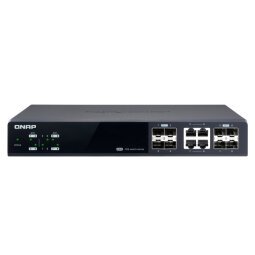 QNAP QSW-M804-4C commutateur réseau Géré 10G Ethernet (100/1000/10000) Noir