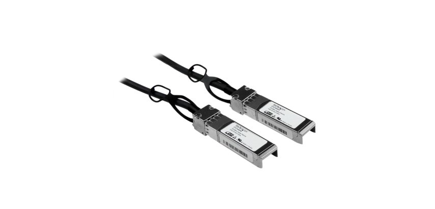 StarTech.com Câble de Connexion Directe Twinax de 5m SFP+ vers SFP+ Compatible Cisco SFP-H10GB-CU5M, 10 GbE SFP+ DAC en Cuivre, 10 Gbps, Module Mini GBIC/Transmetteur DAC Firepower ASR920 ASR9000