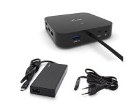 i-tec USB-C Dual Display Docking Station with Power Delivery 65W + Universal Charger 77 W